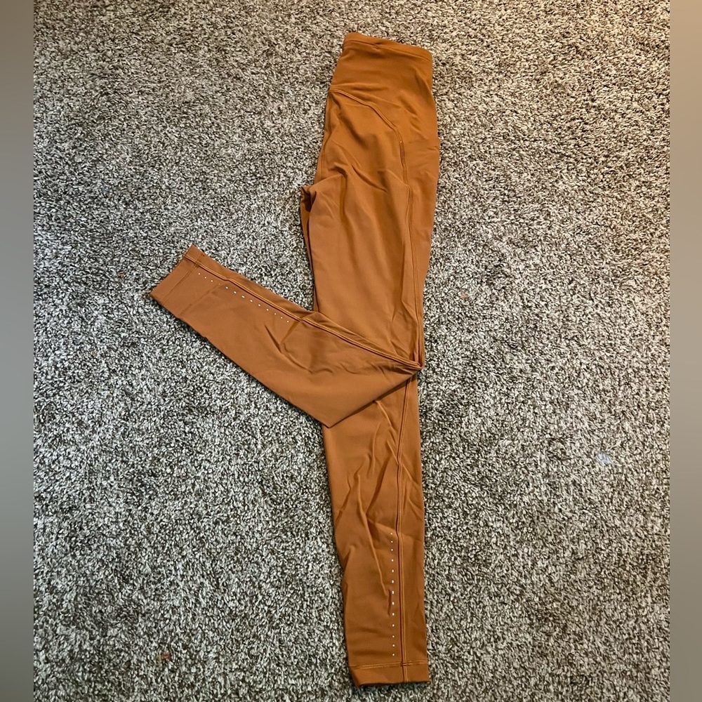 Lululemon Fast & Free Tight 28” - Butternut Brown - Size 4